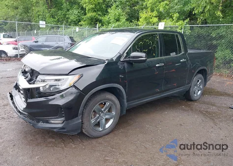 2021 Honda Ridgeline Rtl-E из США, поврежденный, VIN 5FPYK3F75MB015370